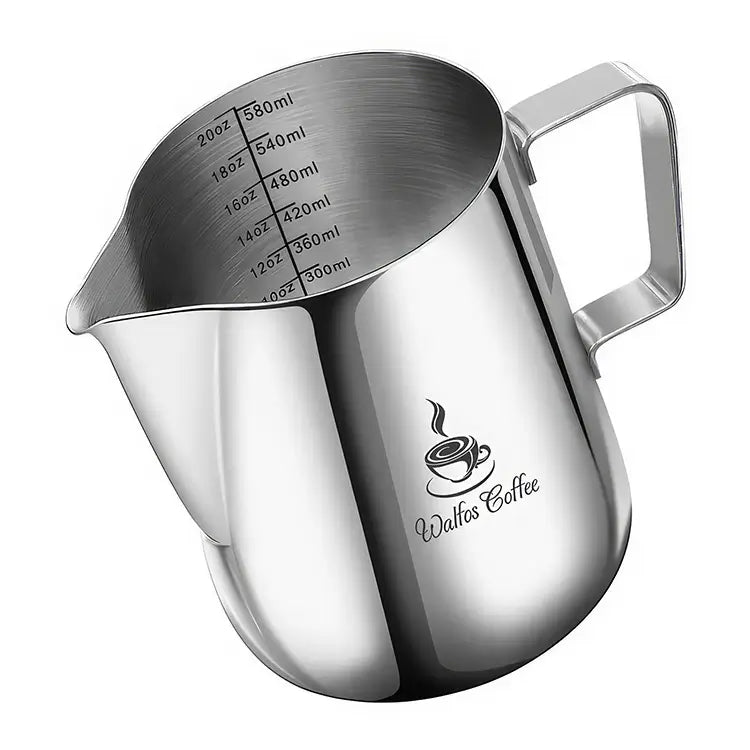 Pichet inox lait avec gradué - Multi-formats
