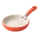 3D icon of an orange frying pan with a cream interior