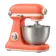 3D icon of an orange stand mixer with its stainless steel bowl