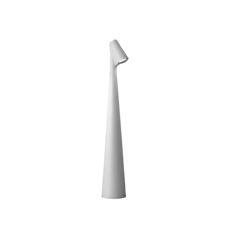 lampadaires de table blanc sur fond blanc