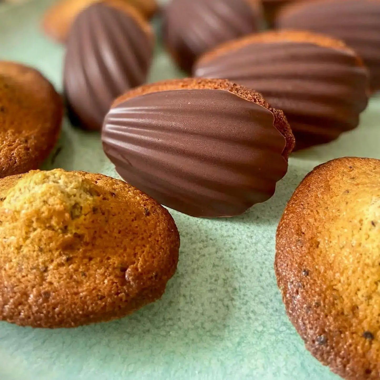 Moule à madeleine en silicone anti-adhérent